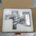 All Metal Grain Mill Attachment For Kitchenaid Stand Mixer, 12 Levels Flour Mill Grinder for Home, Fit for Grinding Wheat, Corn, Oats, Buckwheat,Millet and Other Cereals