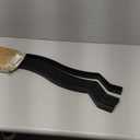 26 Pack Deck Balusters 29.5 Inches Metal Deck Spindles with Screws Black Balusters Iron Deck Spindles Wave Arc Baluster for Outdoor Stair Deck Porch