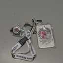 Plifal ID Badge Holder with Lanyard and Retractable Medical Badge Reel Belt Clip, Mental Health Matters Psychology Doctor Key Keychain Lanyards Clip On Badge Extender Vertical ID Sleeve for Women Men