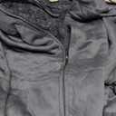 Men's Fleece Sherpa Lined Hoodies Heavyweight Full Zip Thick Hooded Jacket Winter Warm Athletic Sweatshirt 5XL