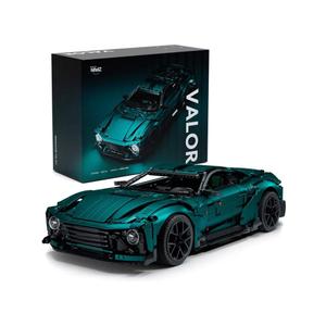 Nifeliz Valor Sports Car Building Set, Scale Model Car Gift for Adults, Authentically Detailed Build and Display Model for Home or Office Décor (3374PCS, NF10268)