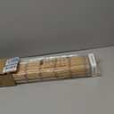 SEEYE Cordless Bamboo Blinds - Light Filtering Roller Shades, Natural Roman Blind, Easy to Install for Windows, Patio, Bedroom - 34" W x 64" H