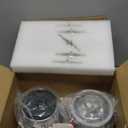 Grinder for Kitchen, Spice Grinder Electric Dry Comes With 3 Removable Stainless Steel Blades, 500w Suitable For Grinding Spices, Herbs, Coffee Beans, Grains, Nuts (Black)