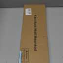 Coat Rack Wall Mount,Bamboo Vertical Hat Rack for Wall,Wall Coat Tree,Coat Hanger,Floating Coat Rack for Hats,Jackets,Bags,Entryway Bedroom (Black)