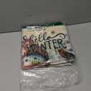 GAGEC Christmas Pillow Covers 18x18 Inch Set of 4 Snowman Pillow Case Vintage Christmas Xmas Winter Home Decor Living Room House Decorative Cushion Case for Sofa Couch