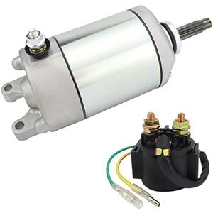 Soarider Starter & Relay for Honda TRX400EX Sportrax 2005-2008 TRX400X Sportrax 400X 2009-2014, 31200-HN1-A41 18855 410-54119 SMU0411 495297 HA-123