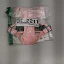 HEELE Dog Harness, No Pull Adjustable Padded Reflective Harness for Small Medium Large Dogs with Handle for Walking Training, Pink, M