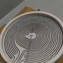 NE63T8111SS/AA Dual Surface Heating Element 10 inch fit for Samsung Electric Glass Top Range Stove Burner Parts NE59T4311SS NE59M4320S NE59J3420SS DG47-00063A fit for LG LRE6385ST MEE62385201 LUXRILIX