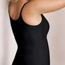 Shapewear Compression Camisoles for Women, Tummy Control Tank Top 2-Pack | Black&Nude, medium compression for a shaping,No rolling or shifting ，Lightweight, breathable for daily wear and layering (M)