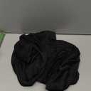 SARAFLORA Office Chair Cover- Large, Black- Removable Computer Cover for with Zipper Universal Rotating Desk High Back Seat Washable Protector Pets