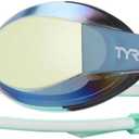 TYR Black Ops 140 EV Racing Mirrored Swim Goggles Women's Fit