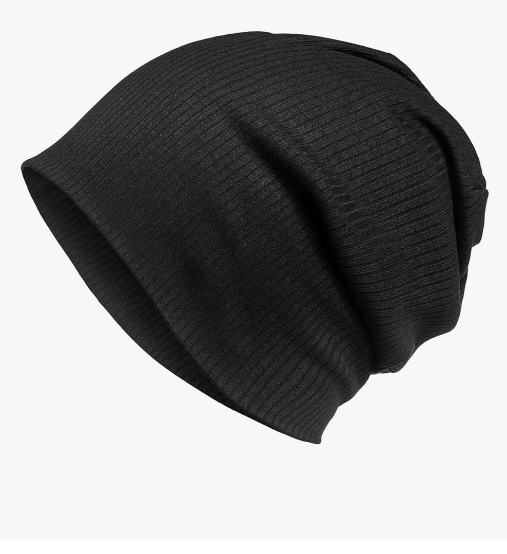 Summer Ribbed Beanie - Soft Slouchy Jersey Hat for Men & Women