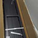 Qingzhou Box Spring King Bed Bases, 7 Inch High Metal King Size Box Spring Only, Heavy Duty Mattress Foundation with Fabric Cover, Easy Assembly, Quiet Noise Free, Non Slip, Black