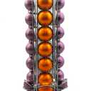 Miuly Coffee Capsule Holder For Nespresso Vertuoline, Coffee Capsule Stands Rotating Pod Rack holds 35 Nespresso Vertuo Pods, Silver