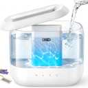 Dreo Humidifiers for Bedroom, 4L Top Fill for Large Room, 36H Runtime, 28 dB Quiet Supersized Cool Mist Air Humidifier for Baby Nursery, Plants, Indoor, Night Light, Easy to Clean & Fill, White