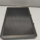 RHCOM Toy Storage Organizer Case for Hot Wheels Car, for Matchbox Cars, for Mini Toys, for Small Dolls. Carrying Box Container Carrier with 24 Compartments (Box Only) (Black)