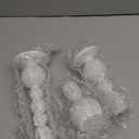 NUPTIO Taper Candle Holders Decor: Set of 3 Wooden Candlestick Holders Mantel Decor - Boho Farmhouse Rustic White