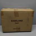 EASELAND Oversized Queen Down Alternative Comforter - Quilted Duvet Insert for All Seasons, Soft Lightweight with Corner Tabs, Summer Winter Warm Bedding, Aqua 98×98 Inches