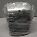 Lasko Desktop Electric Ceramic Space Heater with Adjustable Thermostat, 2 Heat Settings and Fan Only Mode, 9.2 Inches, Silver, 754200