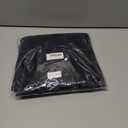 Newrara Adult Shiny Graduation Cap and Gown Tassel Set for High School & Bachelor (45 Plus, Black)