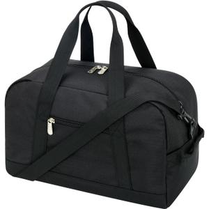 Small Gym Bag 14 inch lightweight Carry On Mini Duffel Bag for Travel Sport - Black