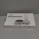 Dog Bowls, Cat Food and Water Bowl Set with Water Dispenser and Stainless Steel Bowl for Cats and Small Dogs - Pink