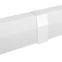SDSNTE 6ft Steel Easy Slip-On Baseboard Heater Cover, No End Caps, for Bathroom & Hydronic System for Extending Cover, White
