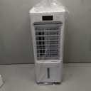 Windowless Portable Air Conditioners, 3-IN-1 Evaporative Air Cooler, 6L Swamp Cooler with 4 Ice Packs, 4 Modes & 3 Speeds, Auto Oscillating, 12H Timer, 17FT Remote, Cooling Fan for Home (White)