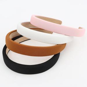 2 x 4 PCS Headband for Women Wide Headband Thick Hair Head Bands Non Slip Padded Hairband Fashion Hair Accessories for Women Girls