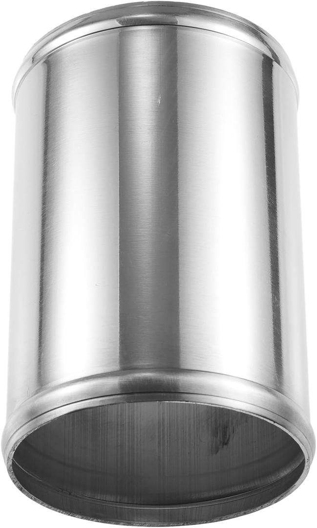 ACROPIX 102mm 4" OD 6" 152mm Length Universal Car Aluminum Alloy Intercooler Pipe Straight Air Intake Tube - Pack of 1