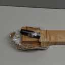 Ivilon Drapery Window Curtain Rod - End Cap Style Design 1 Inch Pole. 72 to 144 Inch Color Black