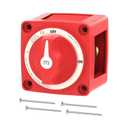 300A Boat Battery Disconnect Switch Waterproof 12V 48V Battery Shut Off Switch ON/Off Heavy Duty & Ignition Protected Power Kill Switch for Marine Car RV Truck (A6006)