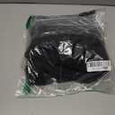 SILUI Women's Summer Dress Western Sexy Double High Slit Deep V Neck Plus Size Sundresses Thigh Split Maxi Club Party Dresses (Black)