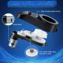 2PCS 24V 35000RPM High Speed Motor Gearbox Replacement for Kids Ride On Toy Electric Car Wheel 18V-24V Conversion Kit RS555 Drive Engine with 2 Couplers