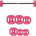 RitFit Adjustable Barbell Weight Set for Weightlifting and Strength Training in Home&Gym