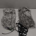 Faux Fur Fuzzy Leg Warmers Furry Boot Covers for Women Fluffy Boot Cuffs Shoes Cover Sleeves Costumes Accessories
.