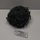 Ollny Christmas Lights, 210FT 640LED Color Changing Christmas Tree Lights with 11 Modes Remote Control, Outdoor Christmas Lights for Outside Indoor Patio Weddings Xmas Decorations (640 LED Dark Green Wire, Warm White & Multicolor)