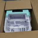 NEWBULIG Ice Makers Countertop with Handle, Portable Ice Machine