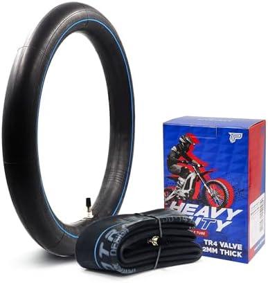 PIVOTRAX 70/100-19 (2.75/3.00-19, 80/100-19) 19" Heavy Duty E-Bike Electric Dirt Bike Inner Tube - 2 mm Reinforced Thickness-TR4- Fits Most 3.00-19 MX Tires, Surron LightBee X, UltraBee, Talaria