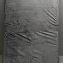 Kingfun 3 Inch CertiPUR-US Memory Foam Camping Mattress, Waterproof Roll up Sleeping Pad, Thick Floor Sleeping Mats for Tent with Removable Travel Bag (Cot 75" X 25" X 3 inch, Gray)