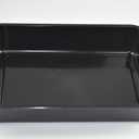 Black Metal High-Sided Oven Dish (13.5 x 9In.)