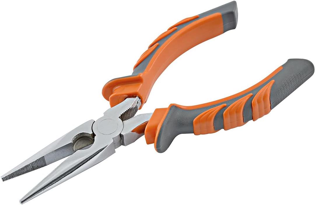 SOUTH BEND Long Nose Pliers  Fishing Tool with High Carbon Steel & Chrome Plated Finish (One Size)