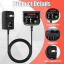 20V Charger Compatible with Black and Decker 20V Max Lithium Battery LBXR20 LBXR2020 Charger Replacement for Battery Charger LCS1620 BDCAC202B for Drill Battery