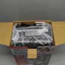 Comfort Zone Electric Portable Milkhouse Style Utility Space Heater with Adjustable Thermostat, Overheat Protection, and Safety Tip-Over Switch, Ideal for Garage or Greenhouse, 1,500W, CZ798BK