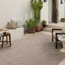 Loloi Amber Lewis Topanga Collection TOP-06 Natural/Mist 6'-7" x 9'-4" Indoor/Outdoor Area Rug