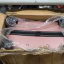 Tripcomp Luggage Sets 2 Piece Suitcase Set (14/20/)Hardside Suitcase with Spinner Wheels Lightweight Carry On Luggage(Pink)