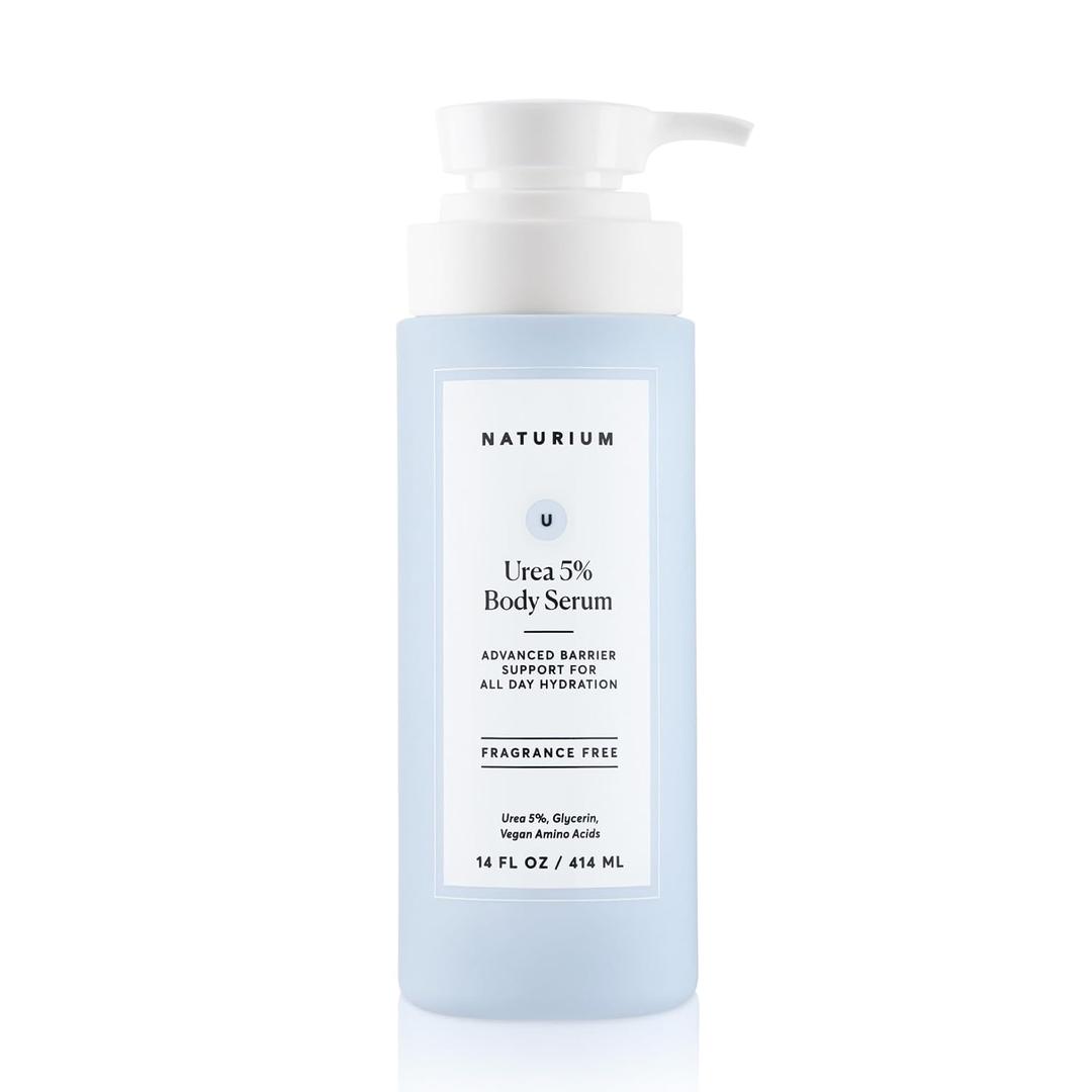 Naturium Urea 5% Body Serum, Lightweight, Hydrating Serum with Nourishing & Soothing Benefits for Barrier Support, Vegan & Cruelty-Free, 14 oz