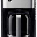 Braun PureFlavor 14Cup Programmable Coffee Maker  Fast Brew Speed, Touch Display, Bold & BrewOverIce Modes, FlavorCarafe & Adjustable Warm Plate (Black)