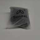 Sunzel 2 Piece Women's Lounge Sets Casual Outfits Cropped Top Long Sleeve Slim Fit Pajama Fold over Yoga Flare Pants Set (Black, L)