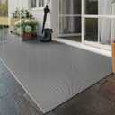 Welcome Door Mat Outside Non-Slip Durable Waterproof Grey 24"x35", 24''x36''